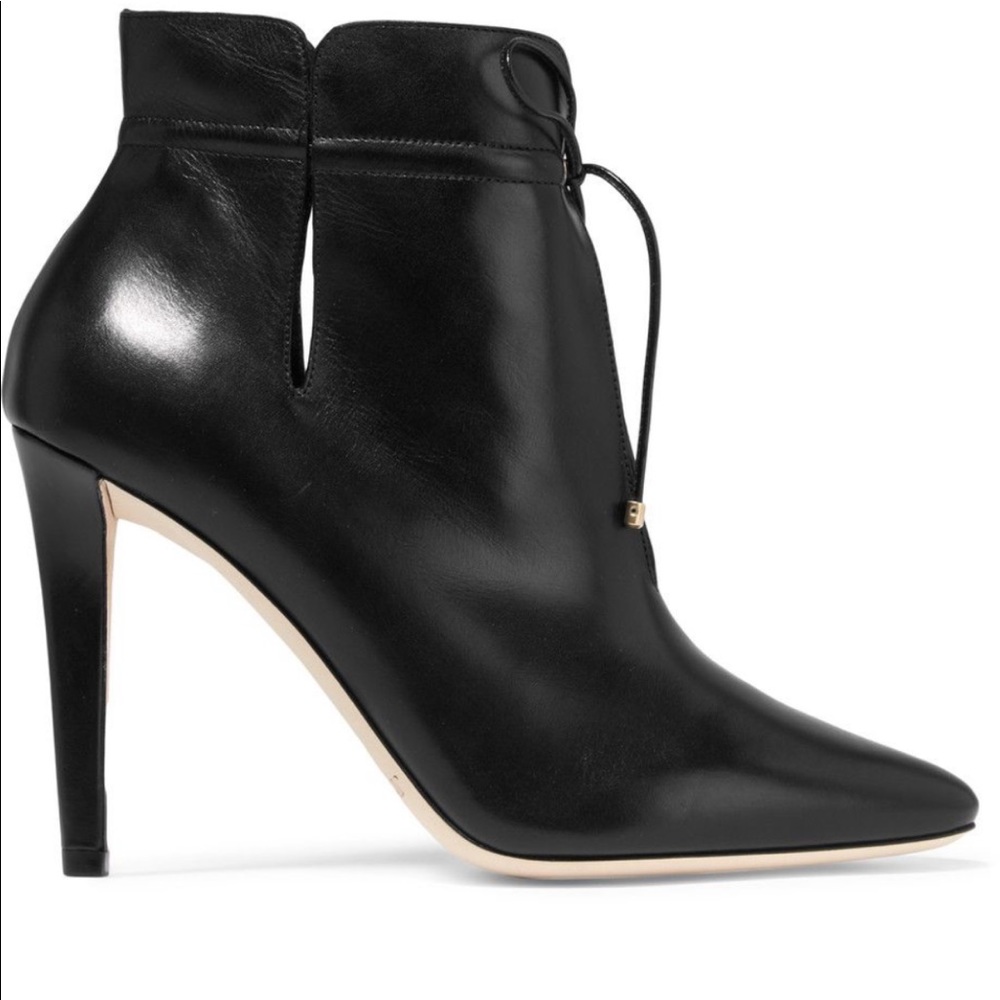 Jimmy Choo Morphy tie ankle booties